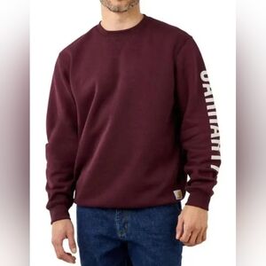 Carhartt Midweight Crewneck Graphic Logo Sweatshirt Size XL  MSRP $54.99